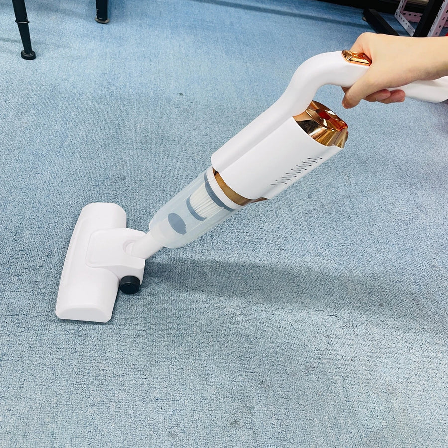 Handheld Cordless Vacuum Cleaner – USB Rechargeable Portable Mini Electric Cleaner for Home & Car