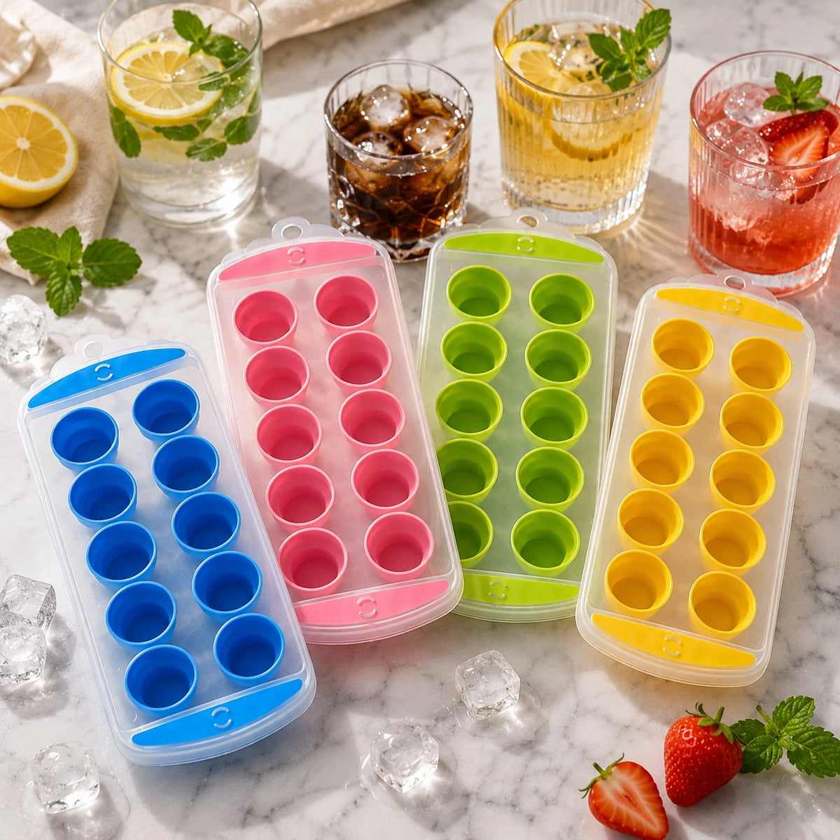 Silicone Ice Cube Tray - Image 1