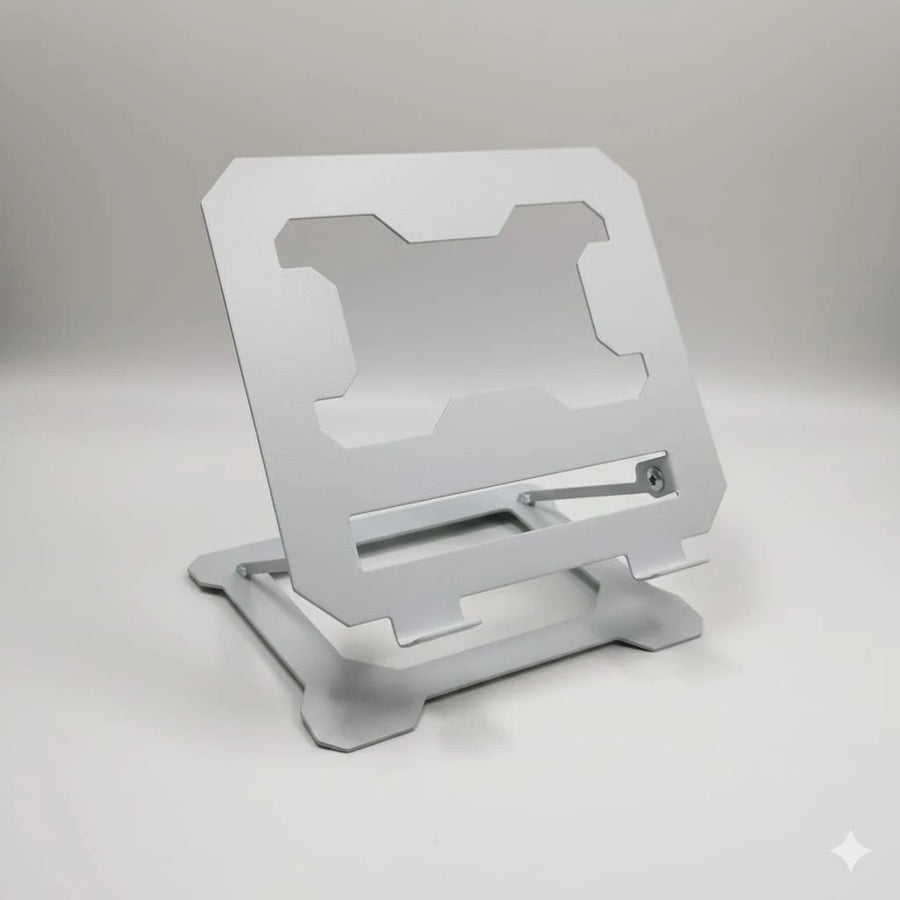 Carbon Steel Adjustable Laptop Cooling Stand Foldable Design, Up to 10–11.6 inches