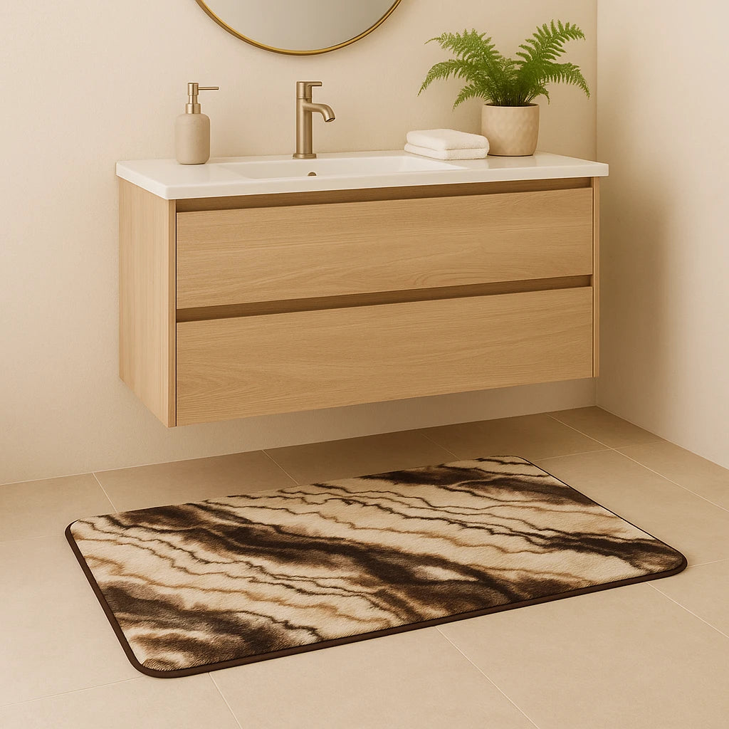 Modern Marble Design Carpet – 100×60 cm