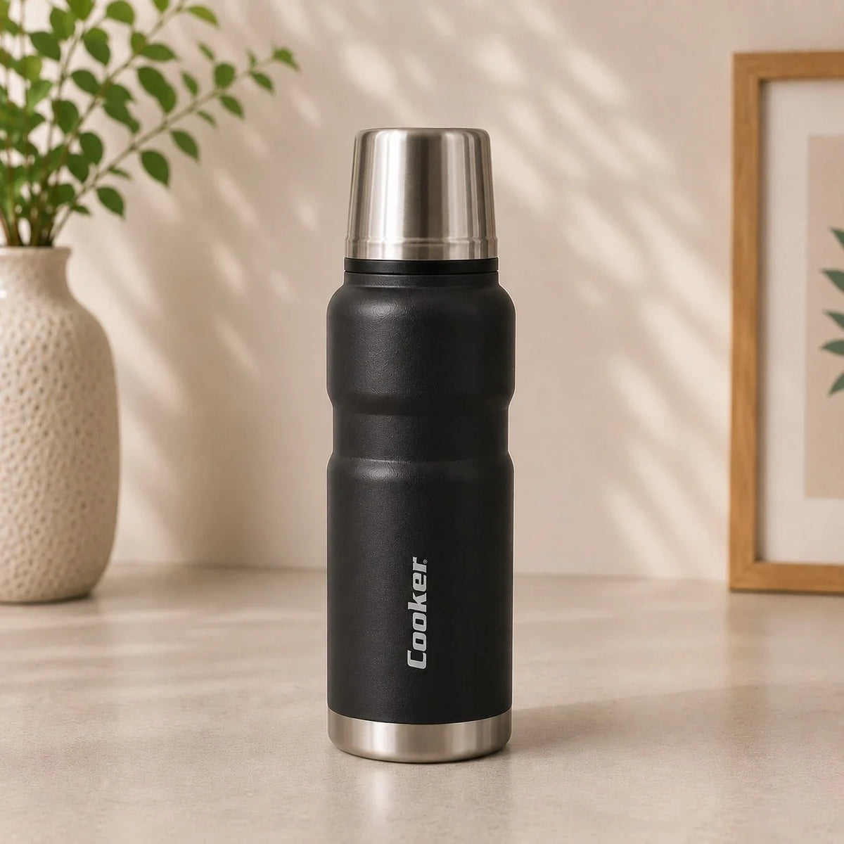 Cooker Thermos Water Bottle Stainless Steel Hunter Vacuum Flask Thermos Bottle Double Wall Insulated 500ML 26CM