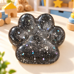 Glitter Paw Squishy Toy