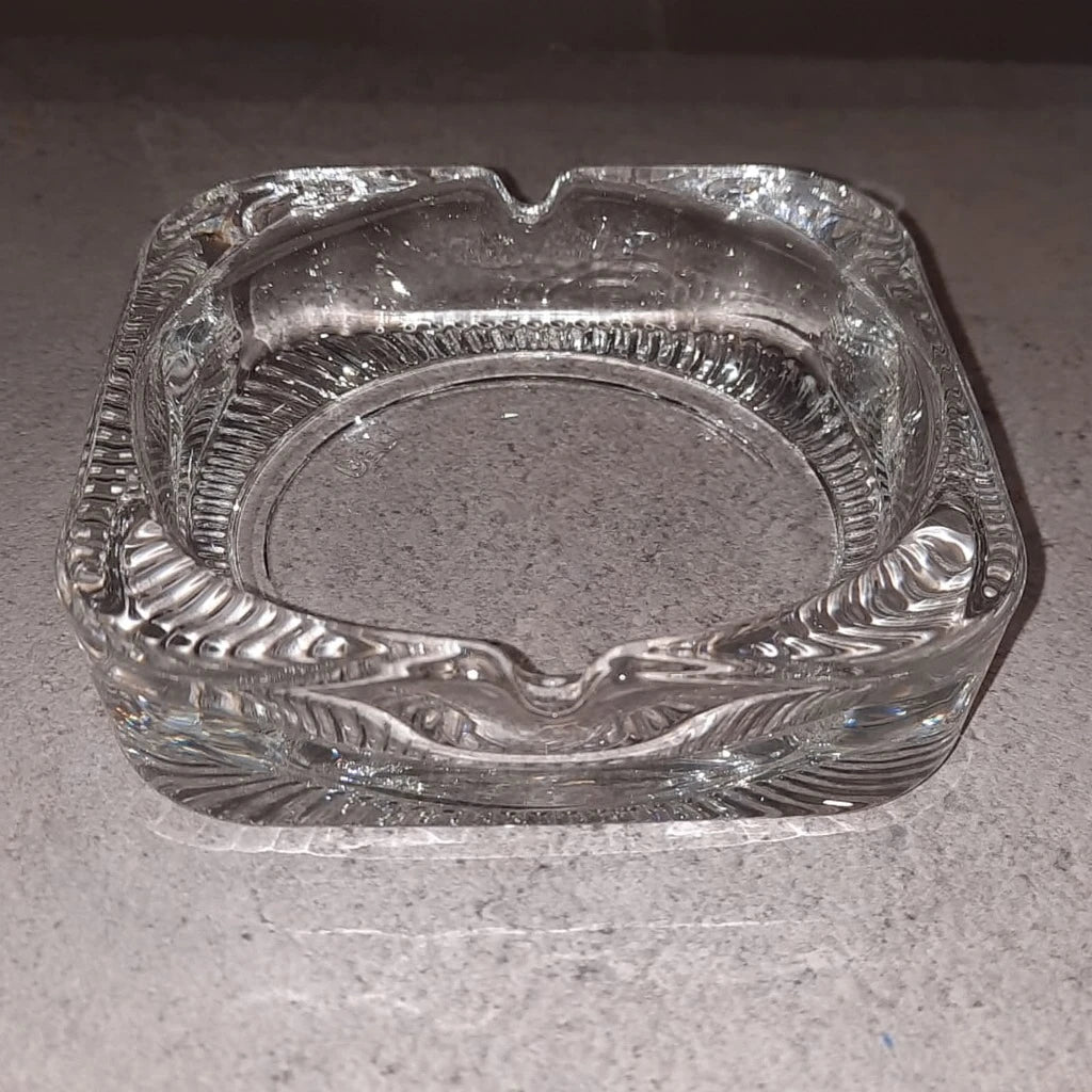 Square Glass Ashtray