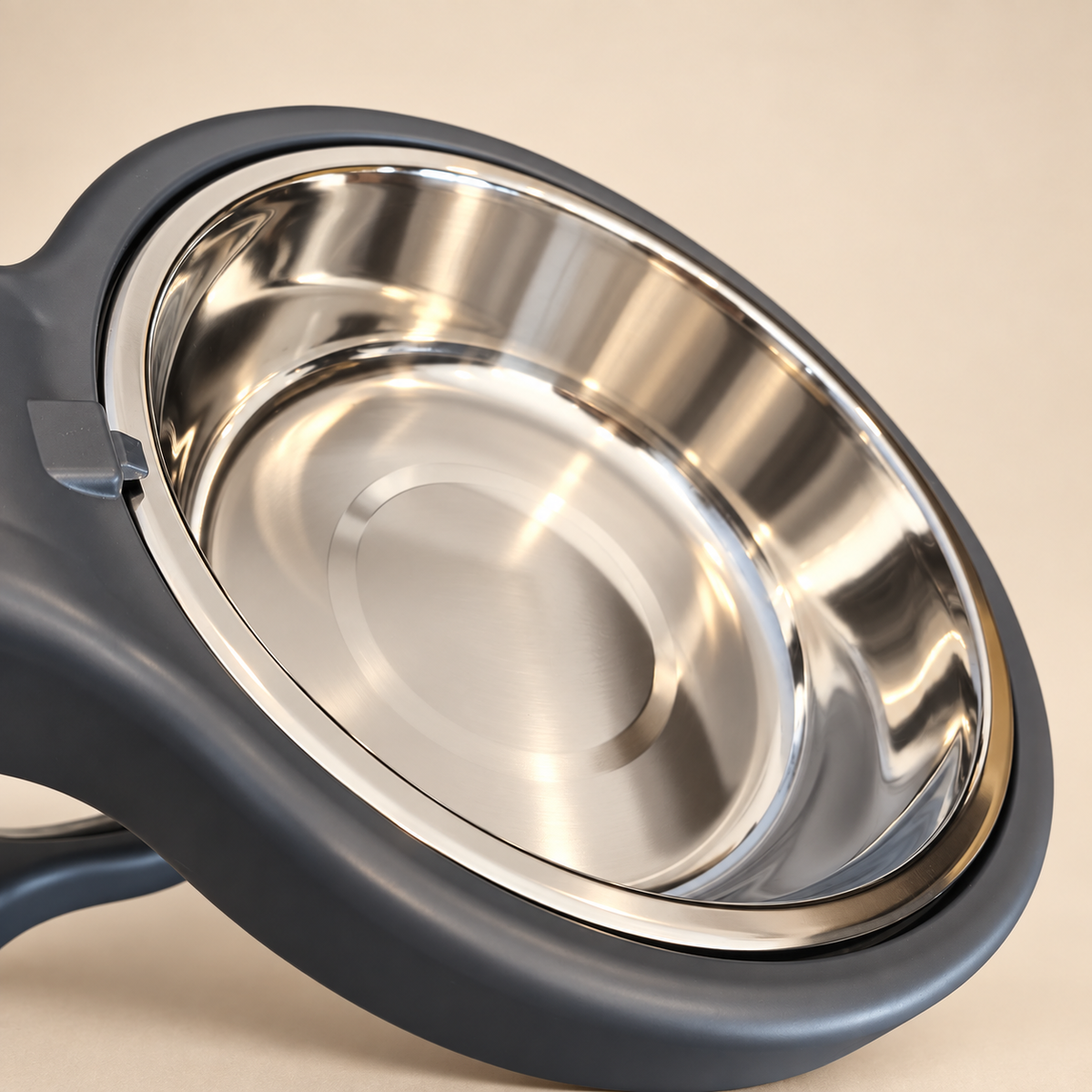 Adjustable Elevated Pet Bowl Stand 47 x 51.5 cm