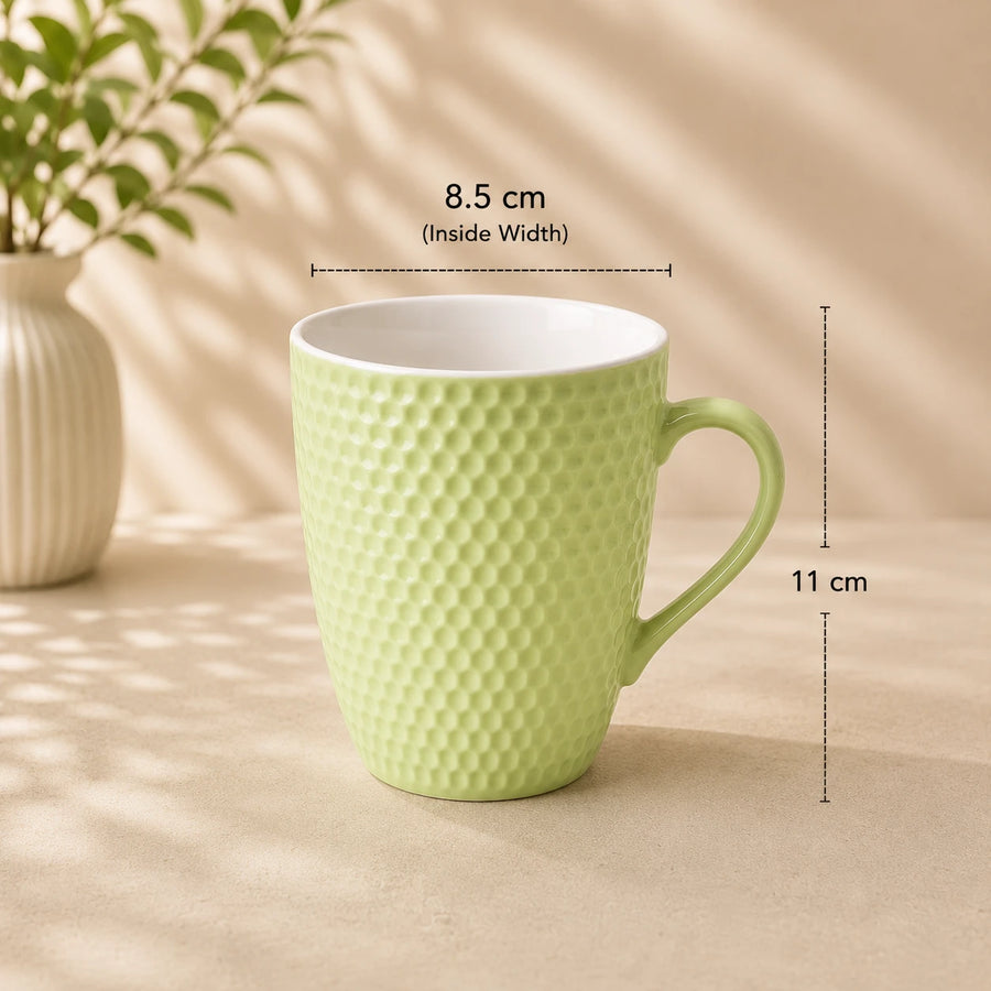 Ceramic Mug Textured Coffee Mug Tea Mug Pastel Color Ceramic Cup