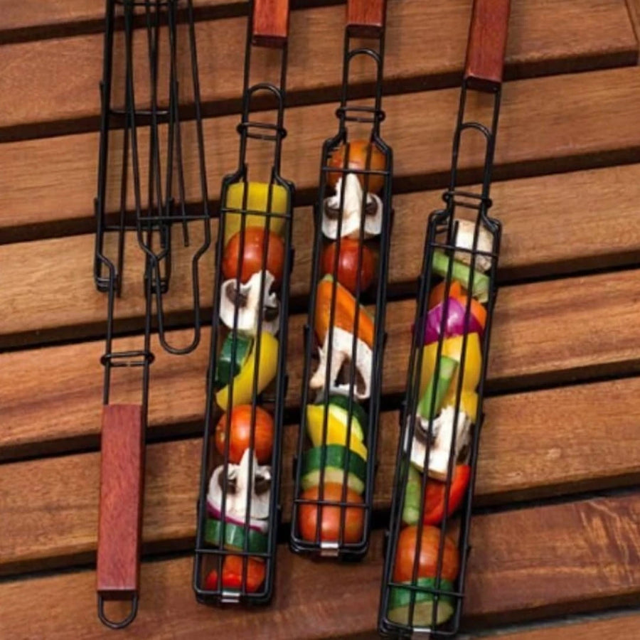Nonstick Barbecue Grill Basket BBQ Fries