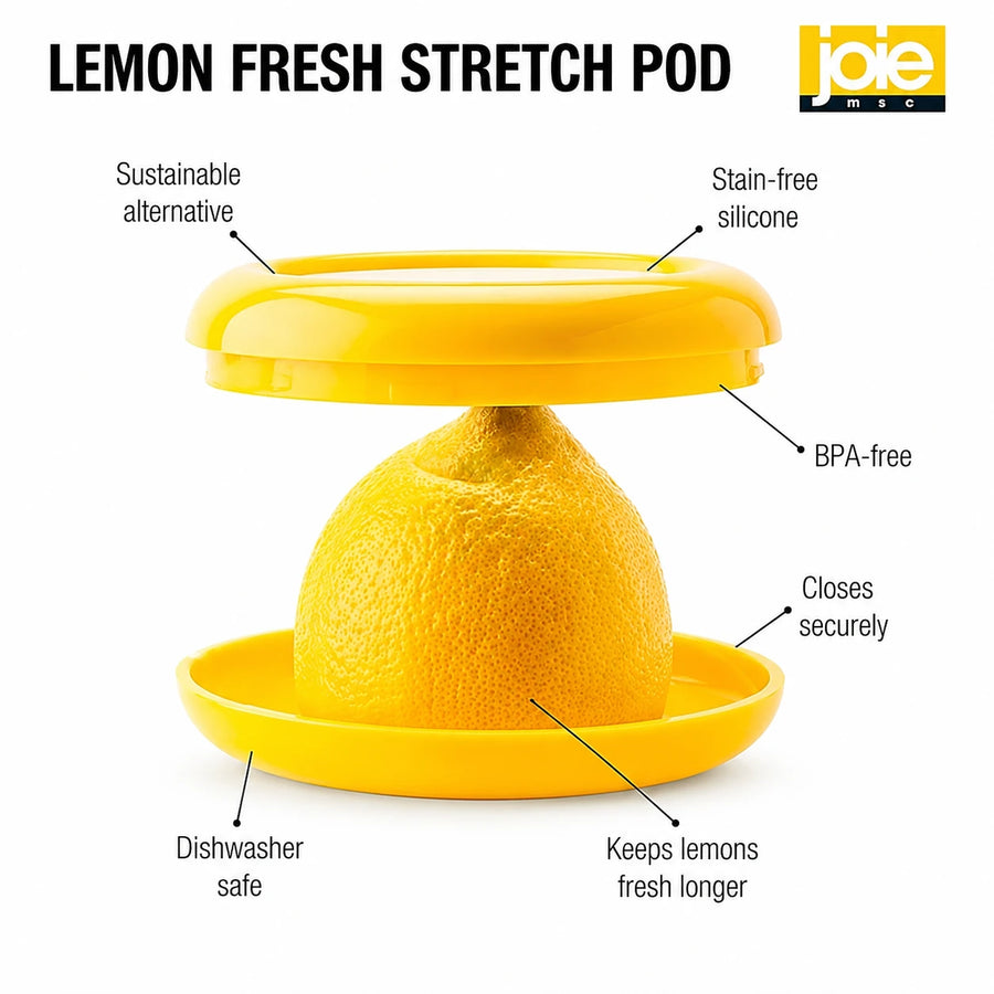 Lemon Fresh Stretch Pod Silicone Lemon Keeper Food Storage Container
