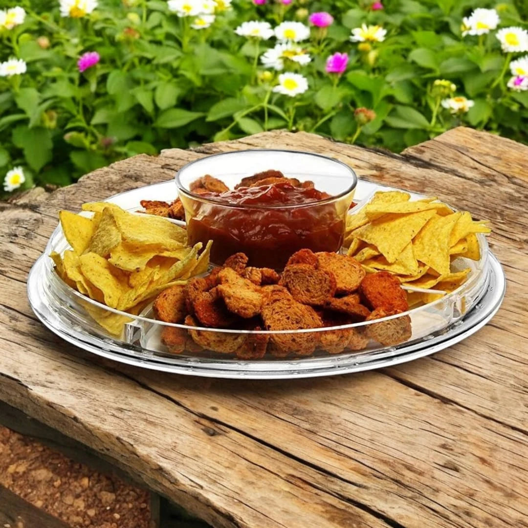 Acrylic Cake & salad Stand with Dome