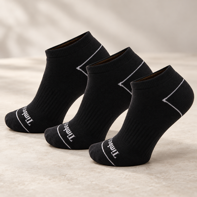 Timberland Black Ankle Socks Set of 3