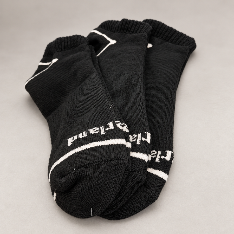 Timberland Black Ankle Socks Set of 3