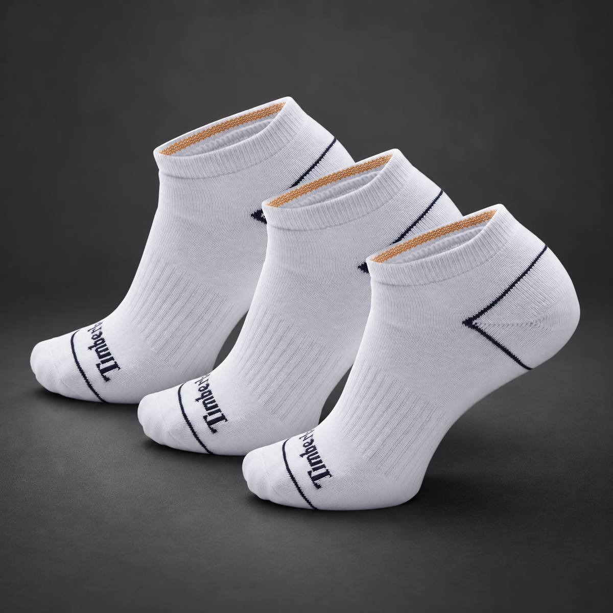 Timberland White Ankle Quarter Socks Set of 3