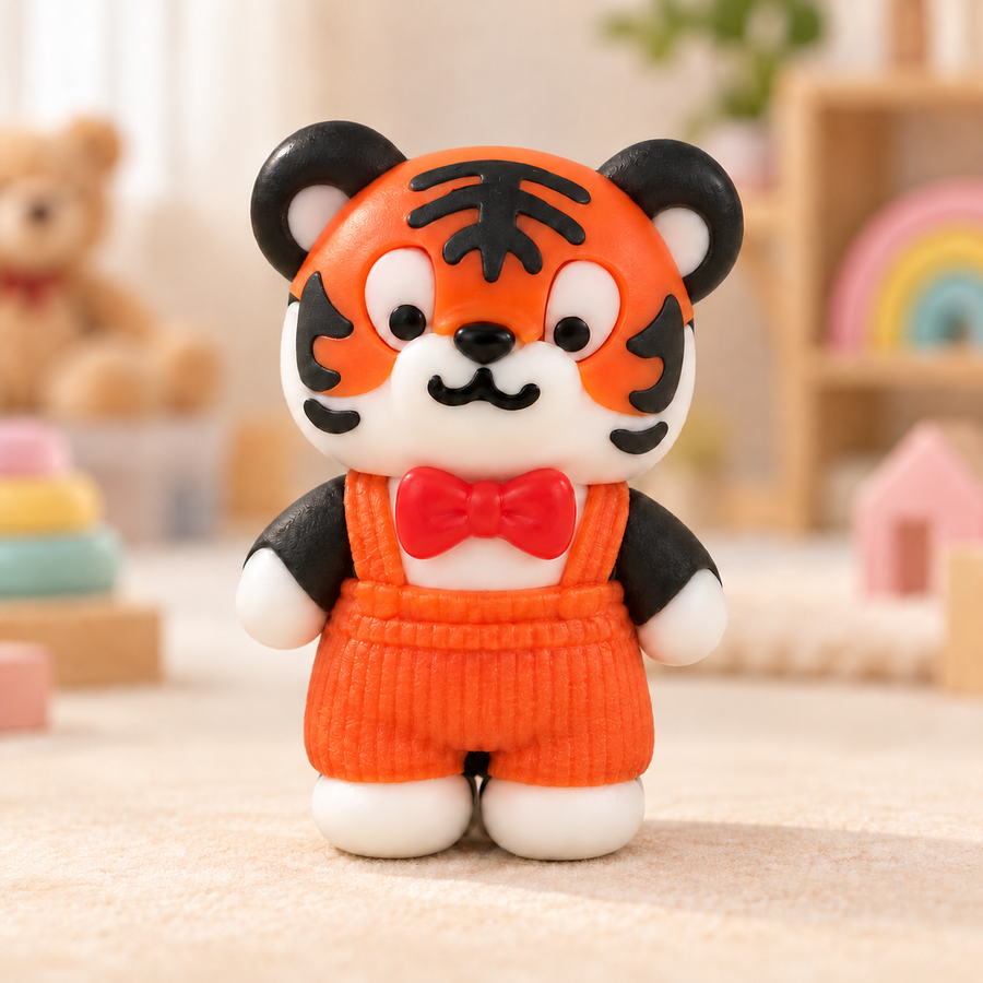Cute Tiger Squishy Toy