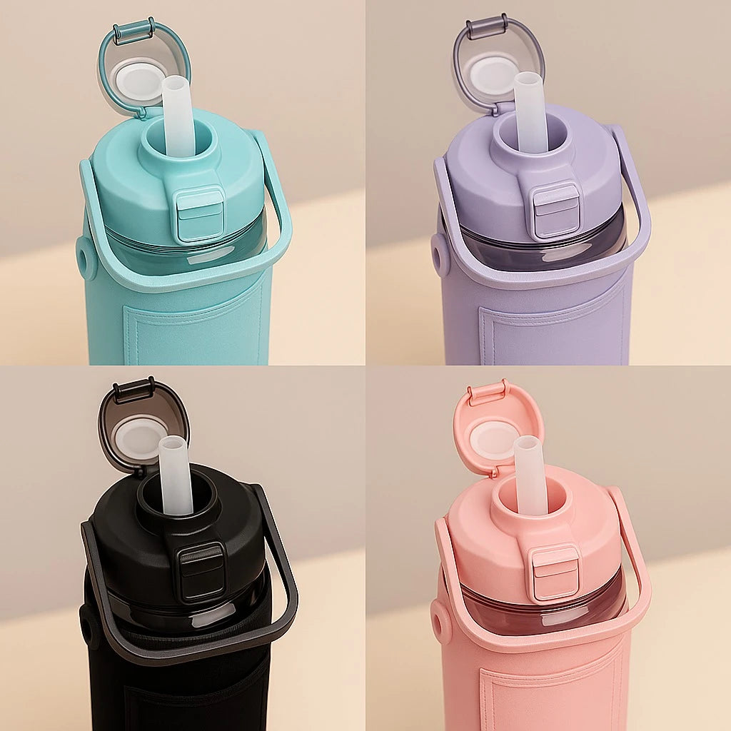 Leak-Proof Sports Water Bottle 2L Large Capacity Sports Gym & Fitness Water Bottle for Workout, Outdoor & Daily Hydration - Image 6