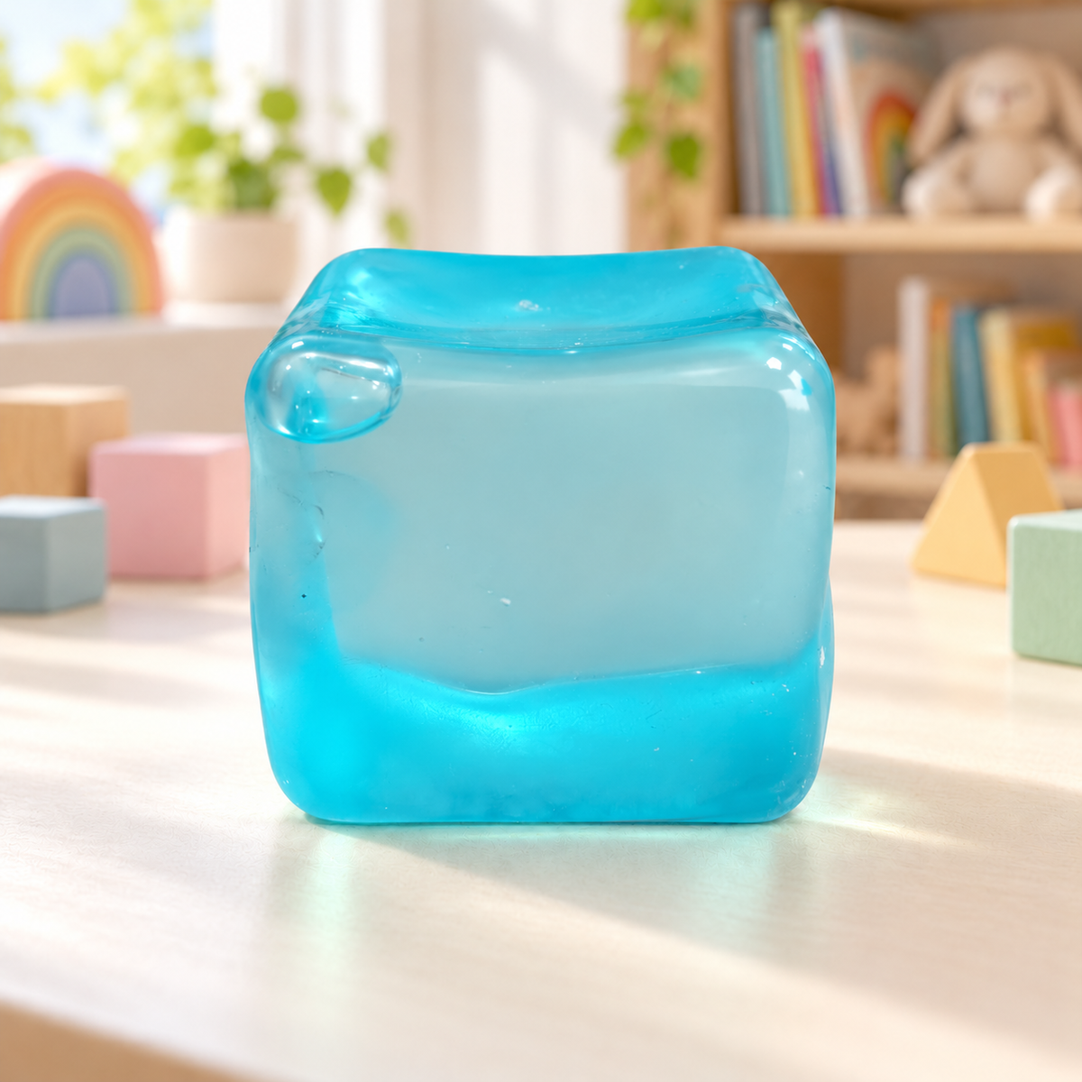 Soft Squishy Sensory Cube Fidget Toy
