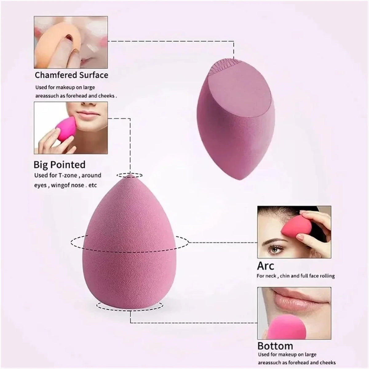 Makeup Sponge & Brush Set - Image 5
