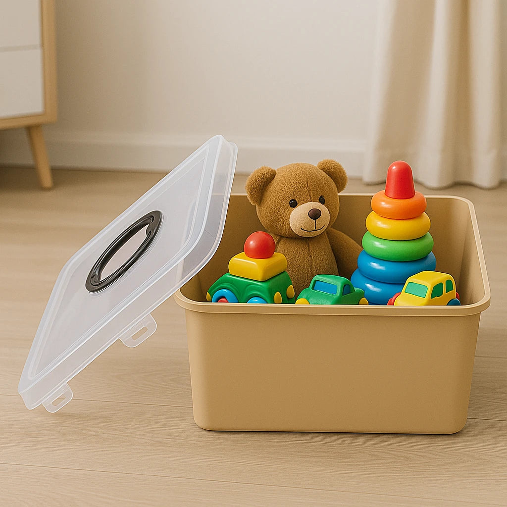Multipurpose Storage Container Food Storage Box Container for Kitchen Pantry Fridge and Daily Organization - Image 1