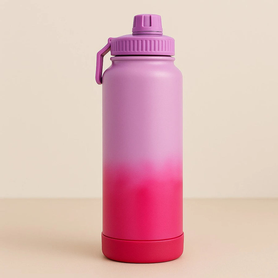 Stainless Steel Thermos Bottle 1200ml with Tea Infuser – Vacuum Insulated Leak-Proof Sports & Gym Water Bottle for Hot & Cold Drinks
