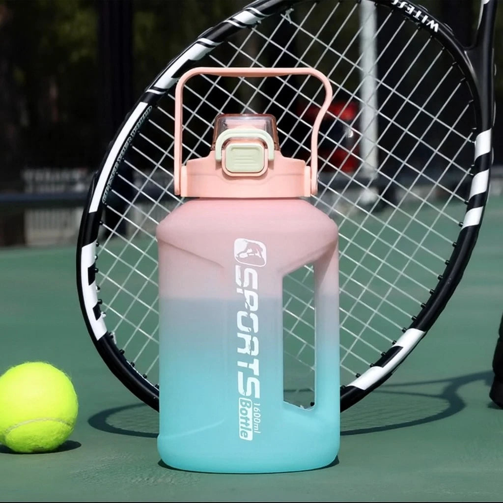 Gradient Sports Water Bottle 1.6L Large Capacity Motivational Water Bottle Fitness Gym Outdoor Drinking Bottle - Image 4
