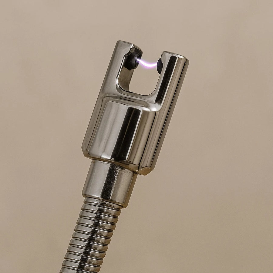 USB Rechargeable Electric ARC Lighter with Flexible Neck Windproof Plasma Candle BBQ Fireplace Lighter