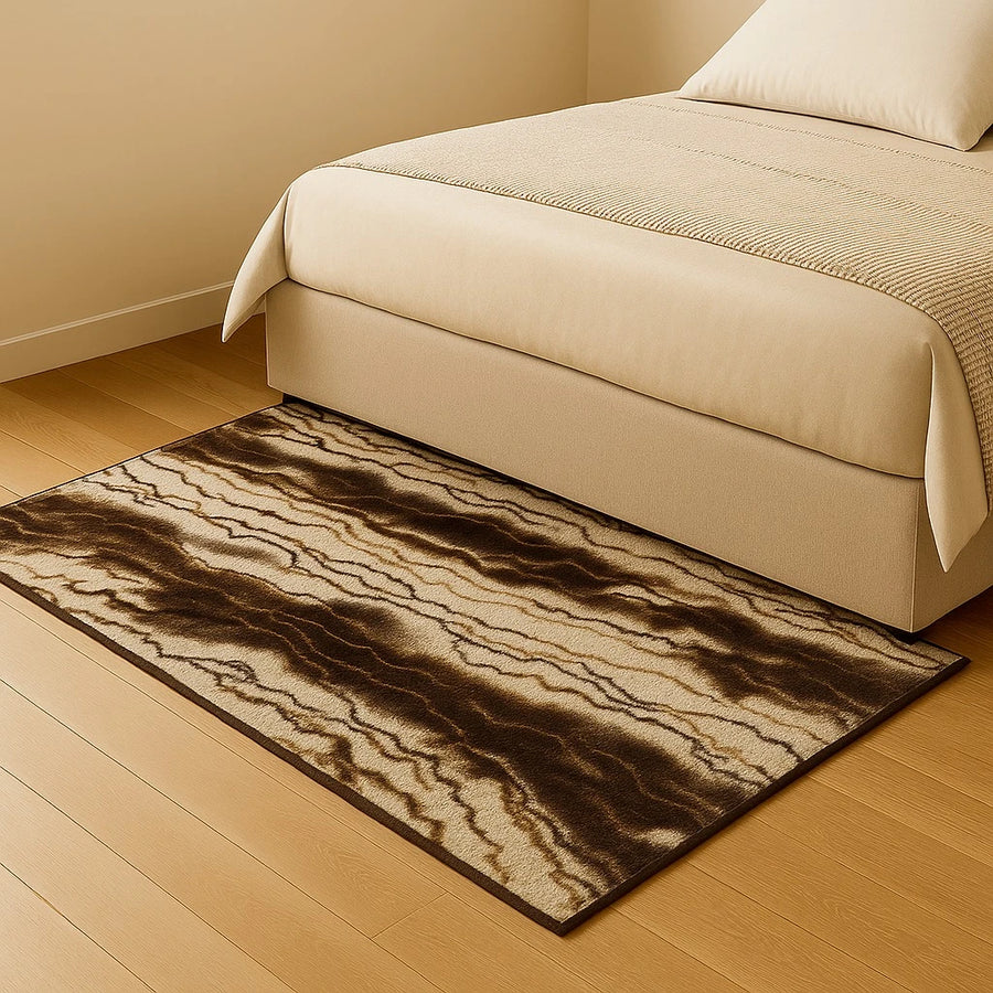 Modern Marble Pattern Carpet – 140×80 cm