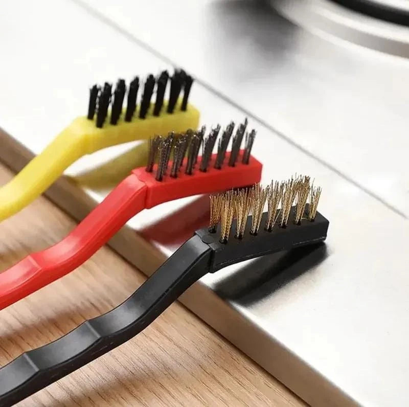 3 Piece Mini Wire Cleaning Brush Set