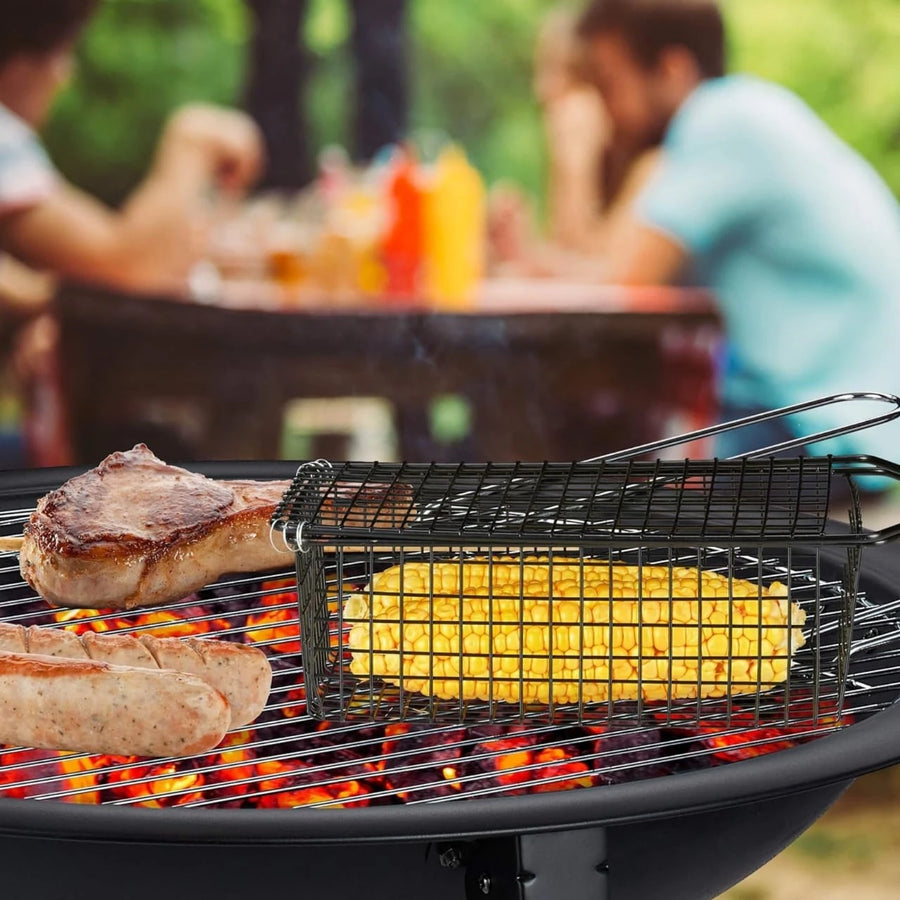 Nonstick Metal Grilling Rack BBQ Fries