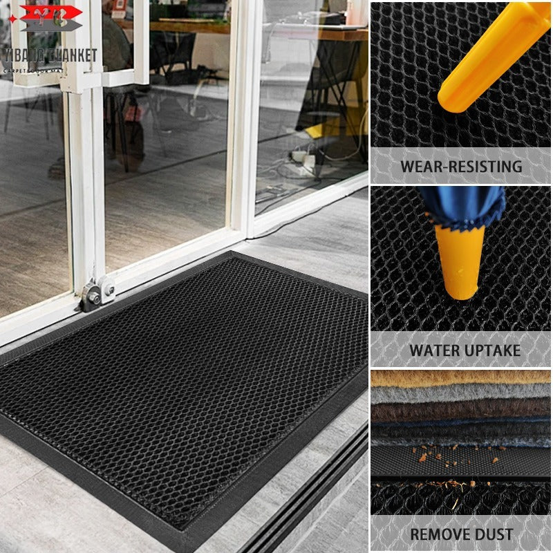Dustproof Mesh Entryway Mat 75×45 cm
