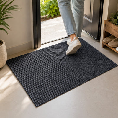 Thin Ribbed Non-Slip Entrance Doormat