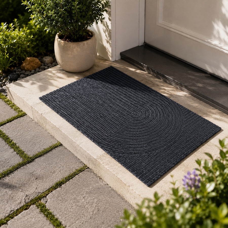 Thin Ribbed Non-Slip Entrance Doormat