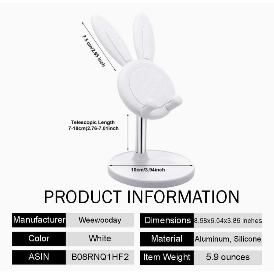 Cute Bunny Phone Stand