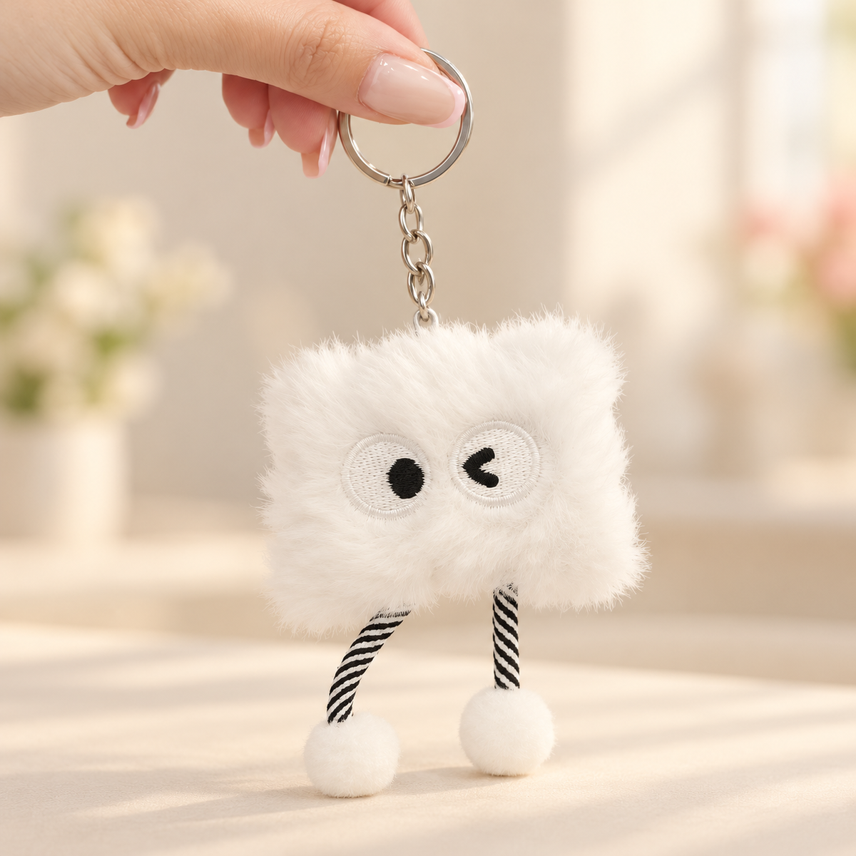Fluffy Sound Keychain