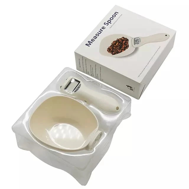 800g Digital Kitchen Scale with LCD Display Tare Function and Multi Unit Measurement for Food and Pet Feeding