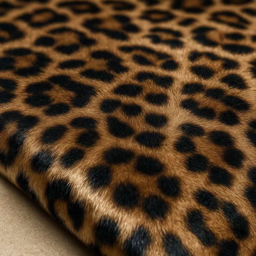 Modern Leopard Pattern Carpet – 100×60 cm
