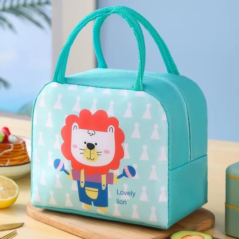 Kids Cartoon Insulated Lunch Bag