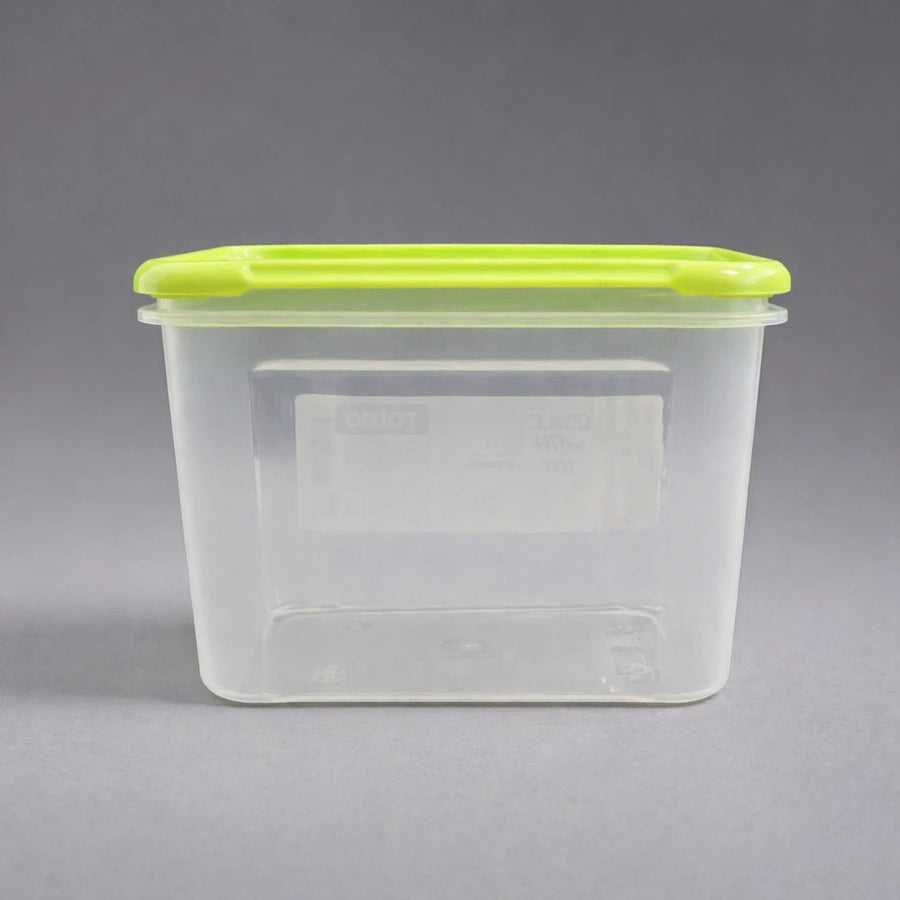 Rotho Domino Food Storage Container 1L Swiss Made BPA Free Freezer Safe Stackable Kitchen Storage 16 cm 13 cm