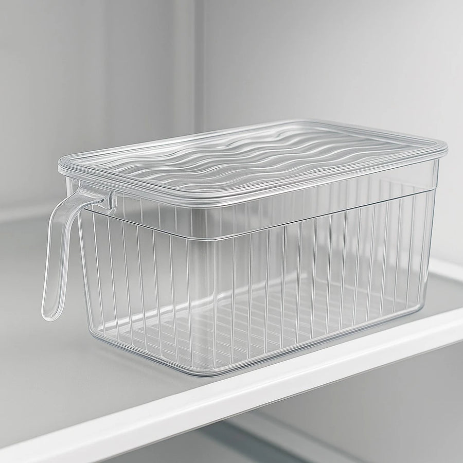 Fridge Organizer Container Refrigerator Storage Container for Food Organization Pantry and Kitchen Use