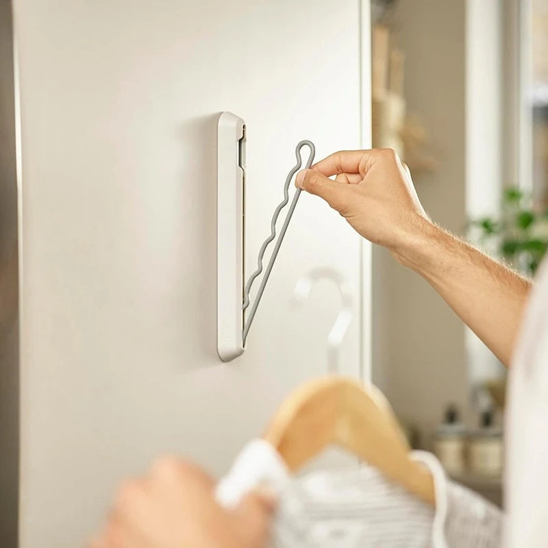 Wall-Mounted Foldable Clothes Hanger Hook