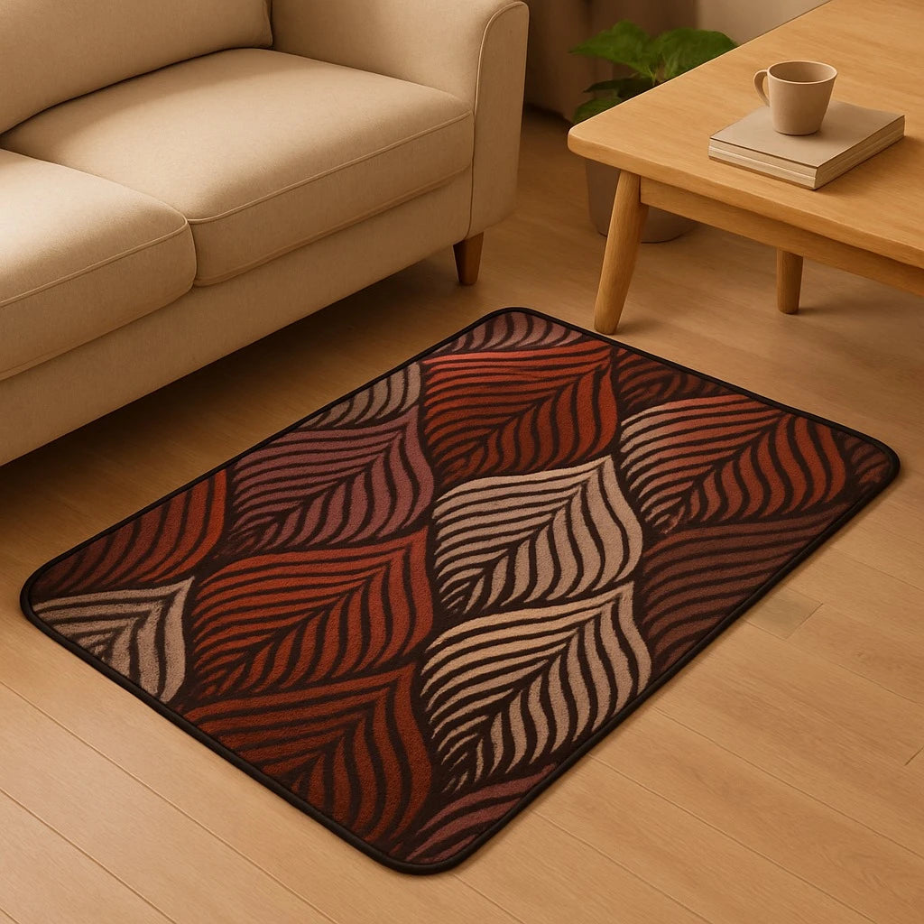 Velvet Colorful  Carpet 100×60 cm - Image 4
