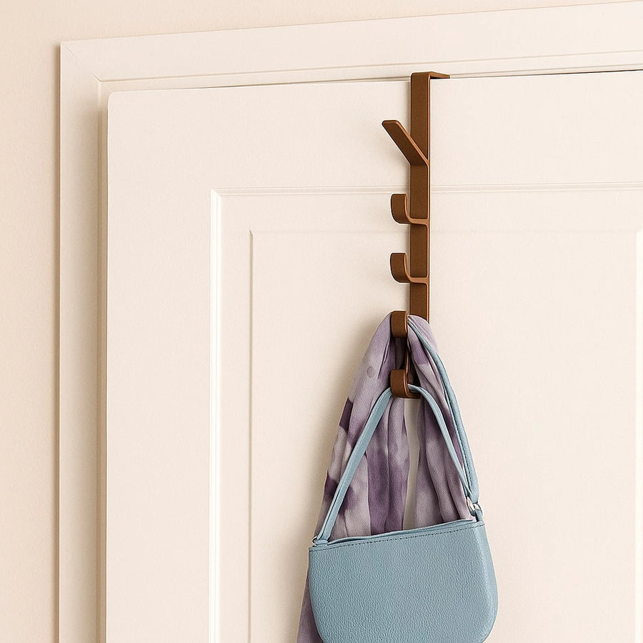 6 Hooks Plastic Door Hanger