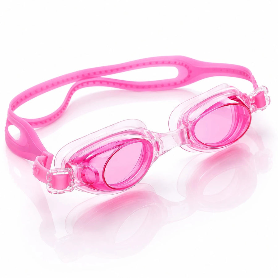 Kids Swimming Goggles Anti Fog UV Protection Adjustable Silicone Swim Goggles