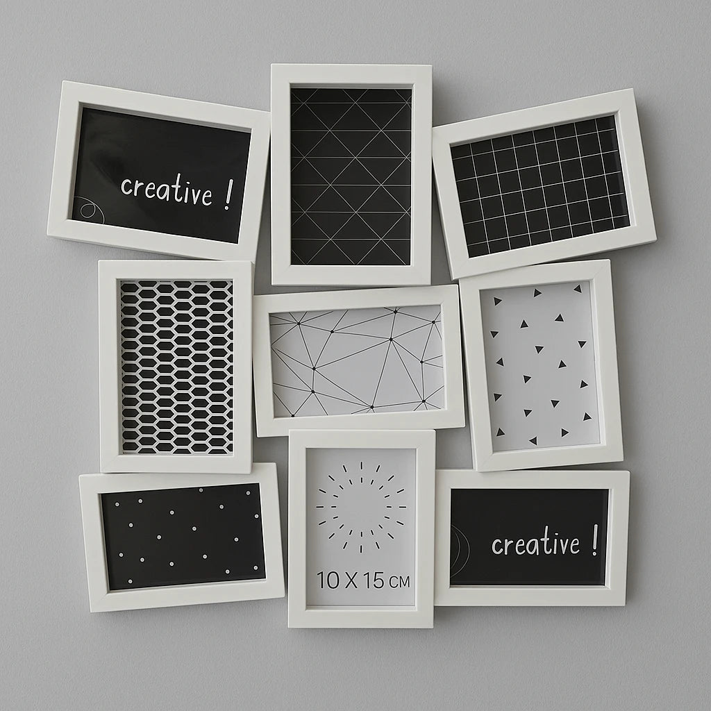 Multi Photo Frame Collage Wall Decor Family Picture Frame Memories Display Frame Modern Home Photo Gallery Frame - Image 2