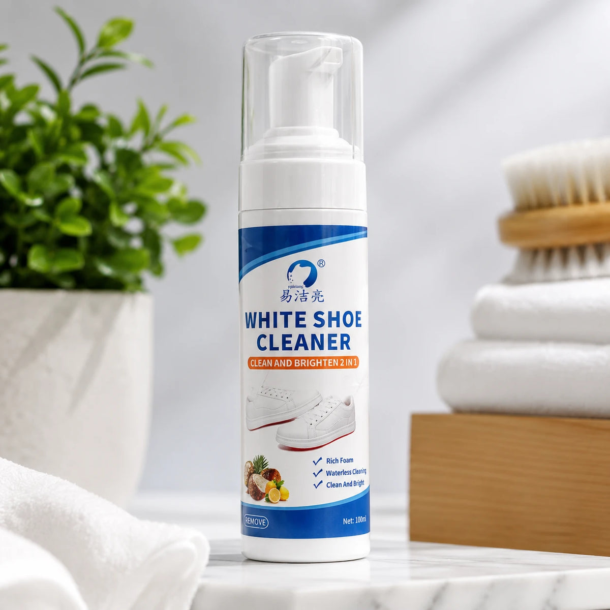 White Shoes Cleaning Foam for Sneakers cleaning solution