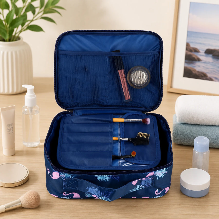 Makeup Storage Bag Travel Cosmetic Organizer Case Portable Toiletry Bag