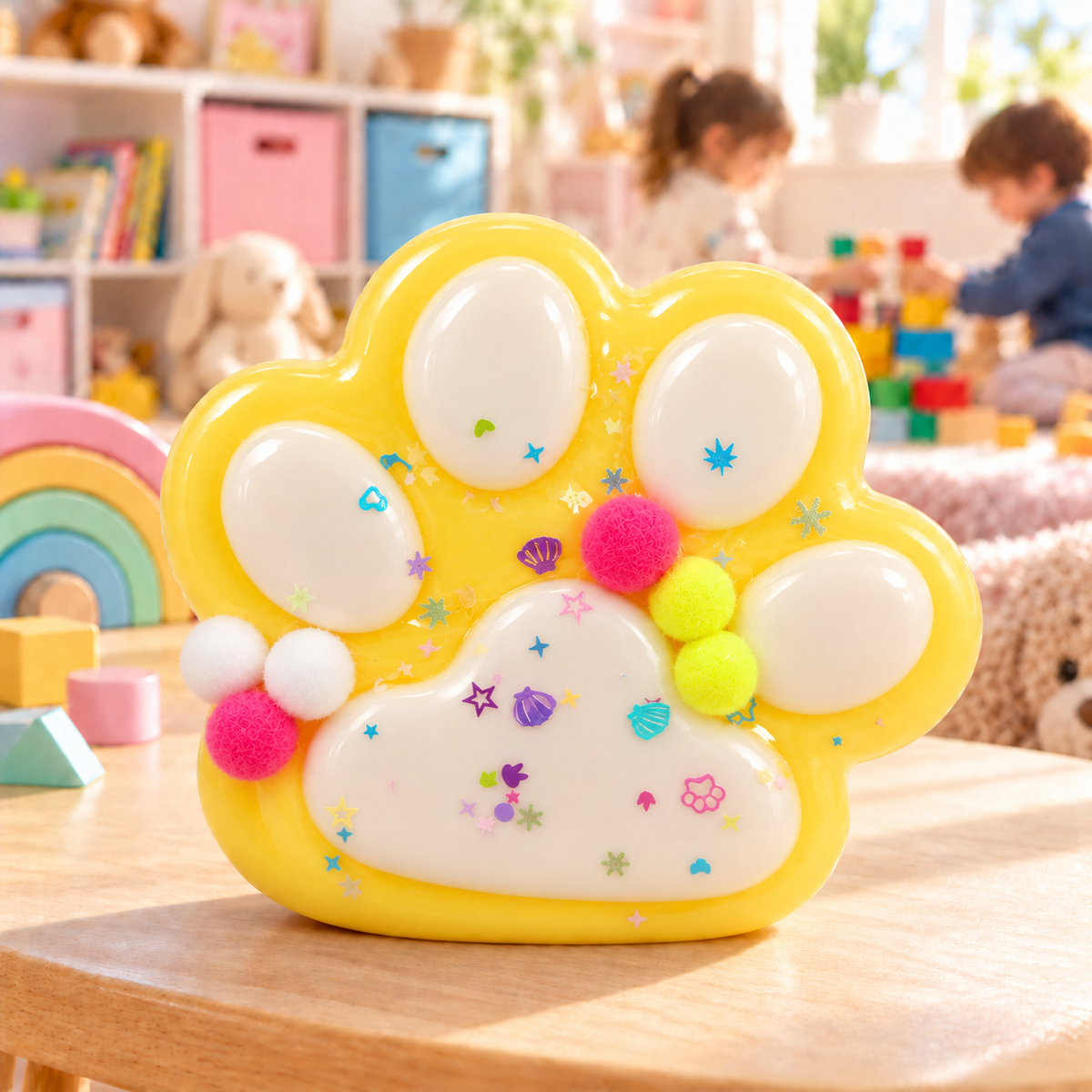 Paw Shaped Sensory Squishy Toy