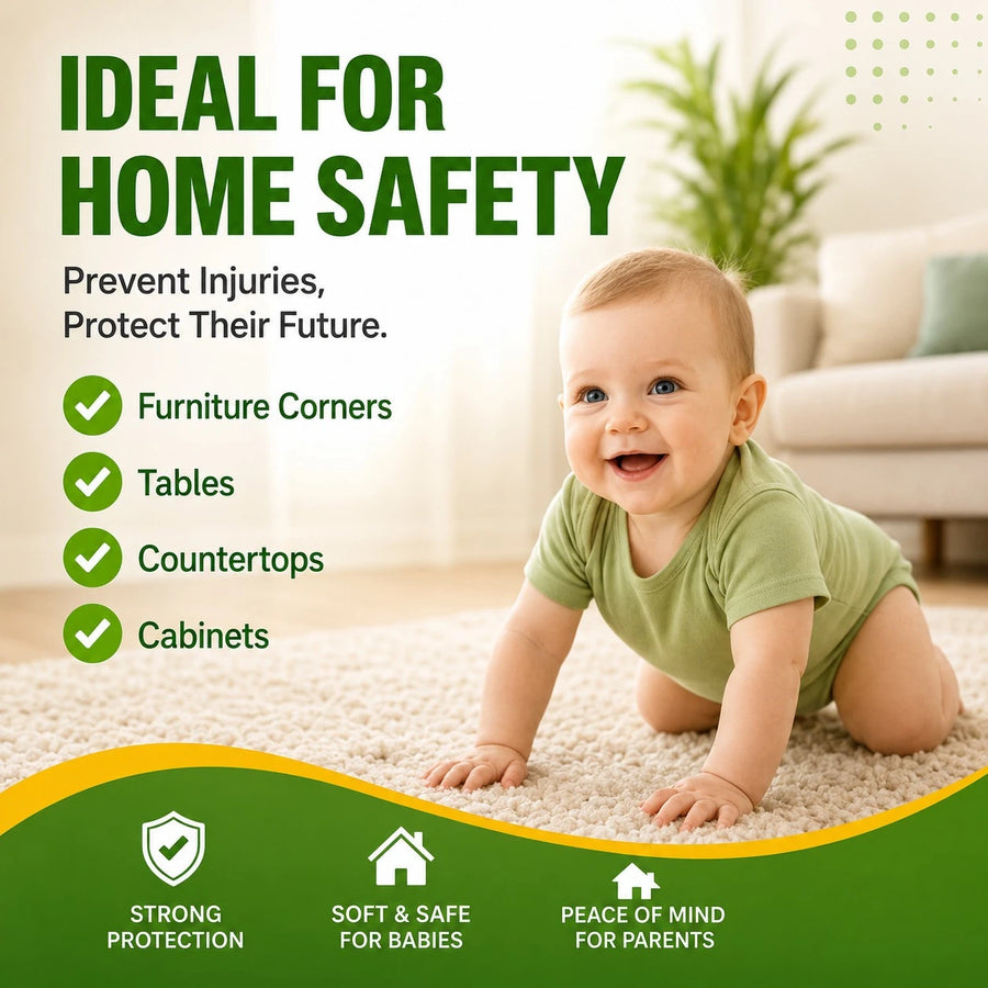 Transparent Silicone Corner Protectors Baby Safety Furniture Edge Guards