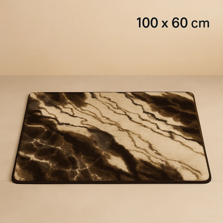 Modern Marble Design Carpet – 100×60 cm