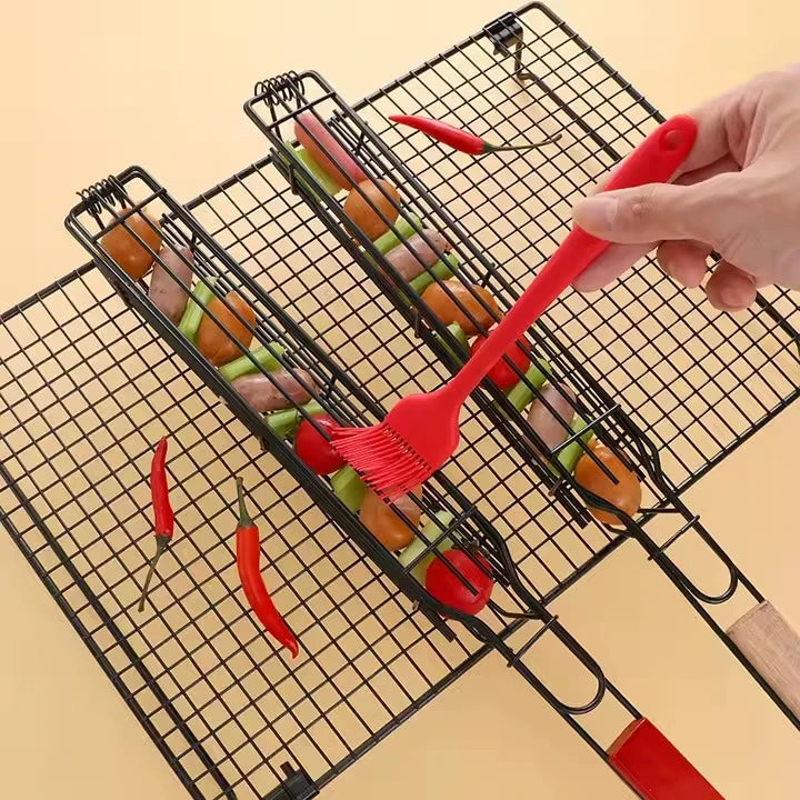 Nonstick Barbecue Grill Basket BBQ Fries