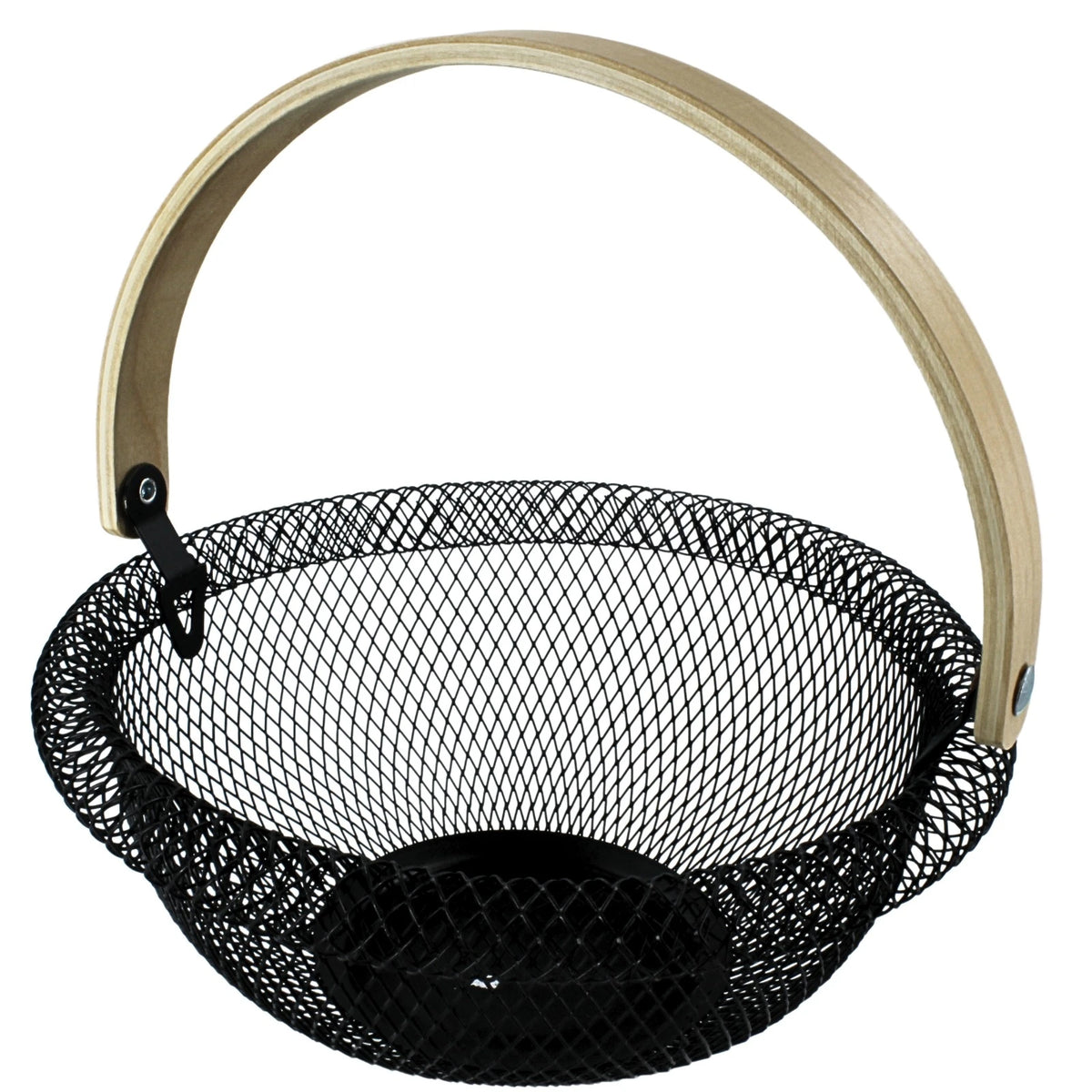 Round Mesh Wire Fruit Basket - Image 6