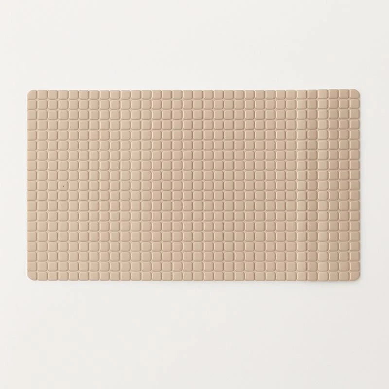 Anti-Slip Shower Mat for Bathroom Floor – 80×42 cm Soft PVC Non-Slip Bathtub & Floor Mat