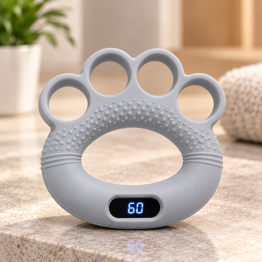 Silicone Hand Exerciser with Digital Counter